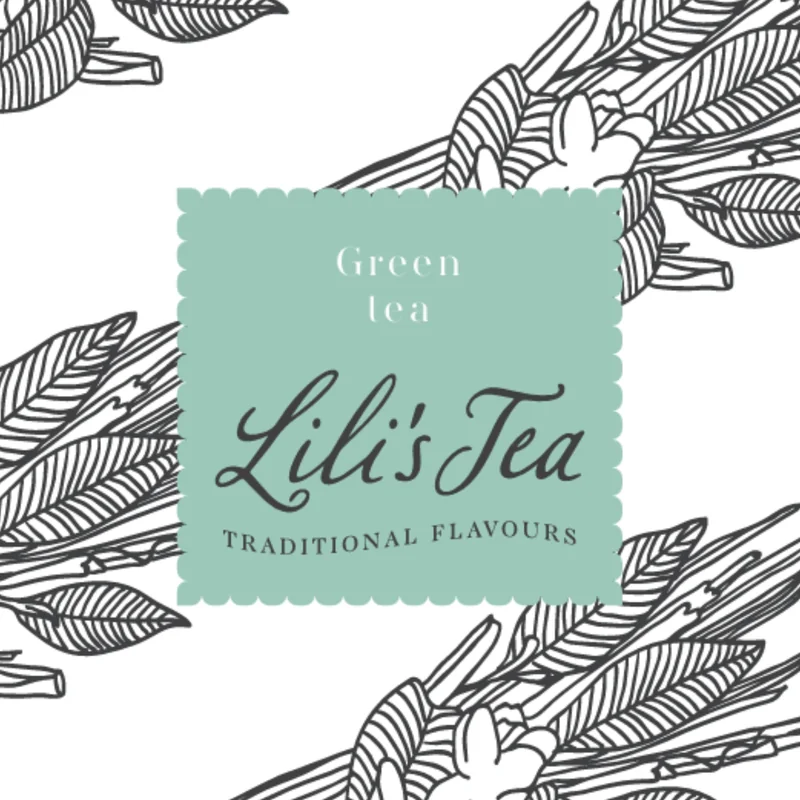 Lili's Tea Green tea with lemongrass and rose petals