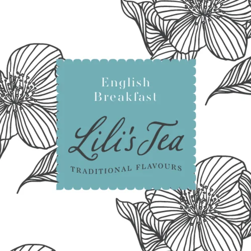 Lili’s Tea English Breakfast met Saffloerblaadjes