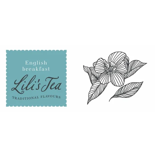 Lili’s Tea English Breakfast avec des pétales de Carthame
