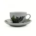 Lili's Tea green cup and saucer